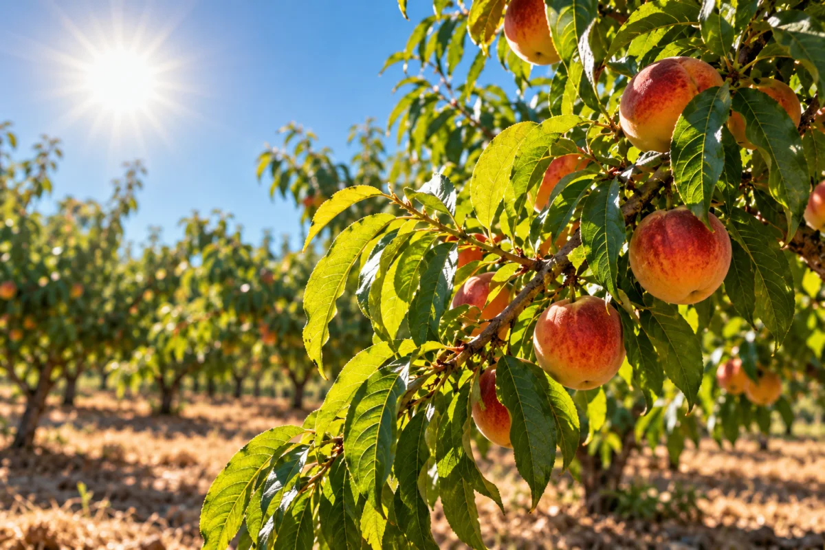 درختان میوه در گرمای شدید تابستان چگونه زنده می‌مانند؟ راهکارهای کاهش تنش گرمایی