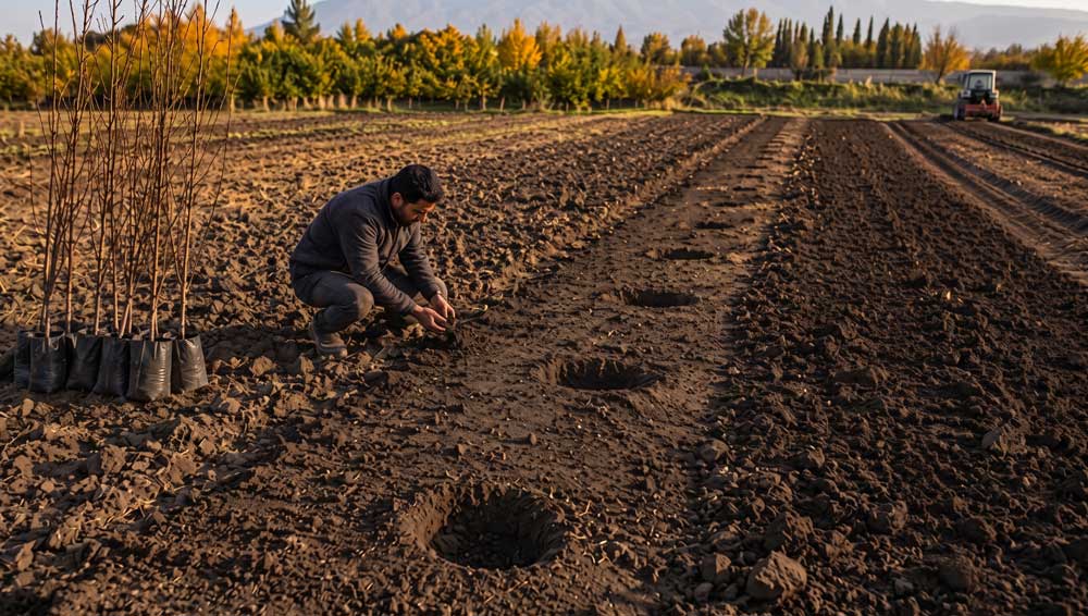 چگونه خاک باغ را برای کاشت نهال آماده کنیم؟